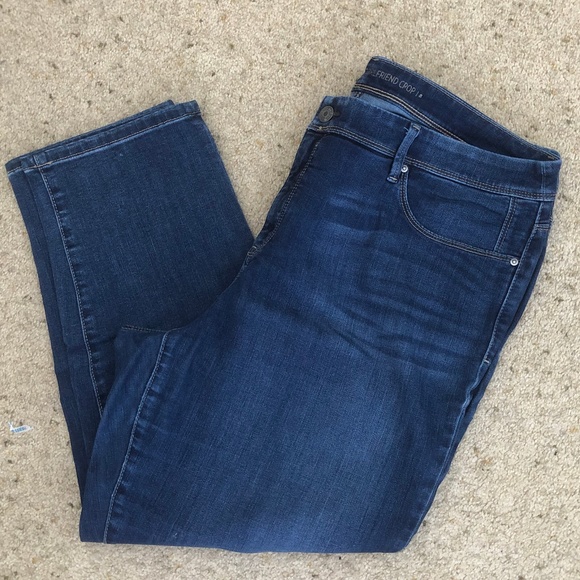 Chico's | Jeans | Chico Size 3 Girlfriend Crop Jeans | Poshmark